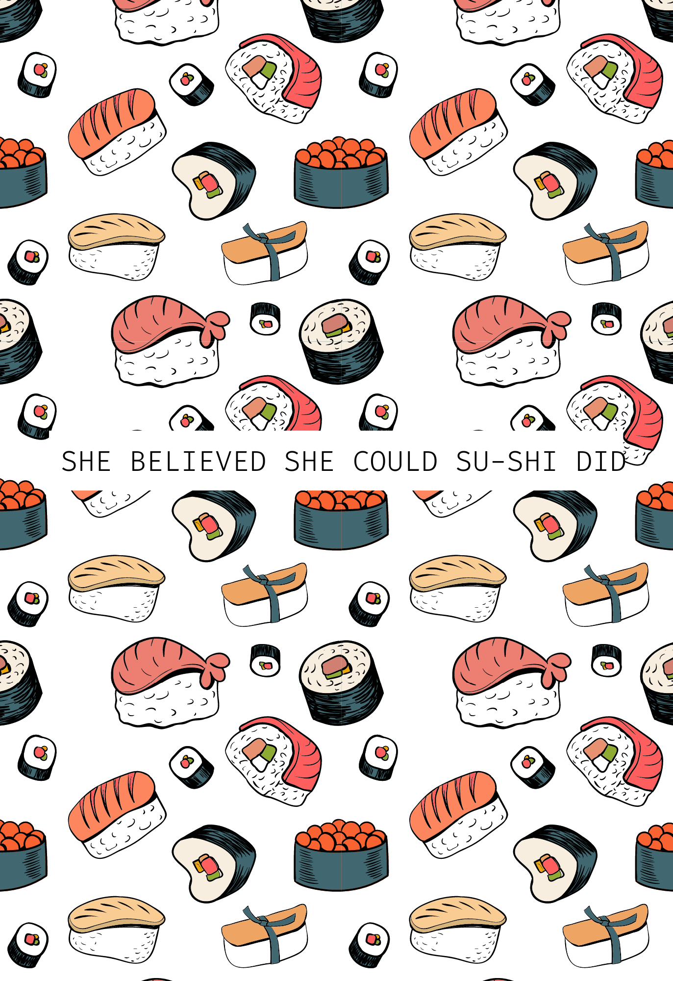 Sushi Notebook